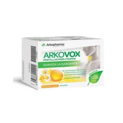ARKOVOX PASTILLAS SABOR MIEL - LIMÓN