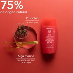 Bee Sun Safe Fluido Facial Invisible Toque Seco Spf 50