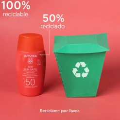 Bee Sun Safe Fluido Facial Invisible Toque Seco Spf 50