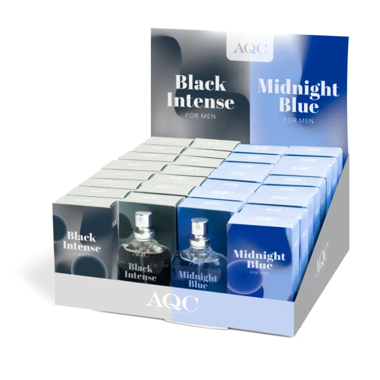 Black Intense y Midnight Blue Eau de Toilette