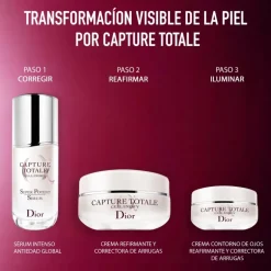 CAPTURE TOTALE C.E.L.L. ENERGYCrema contorno de ojos reafirmante y correctora de arrugas