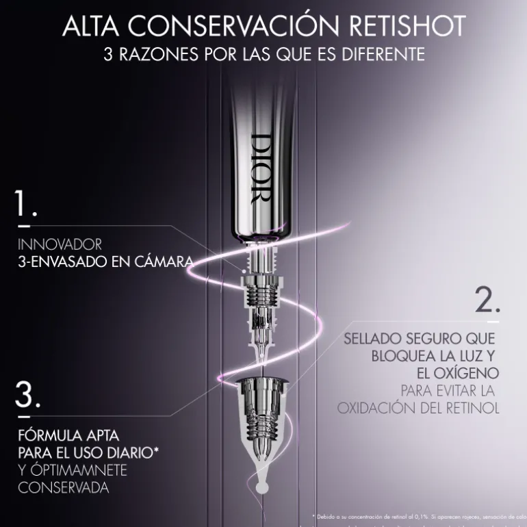 CAPTURE TOTALE RETISHOTConcentrado de noche con retinol - renovador de la calidad de la piel