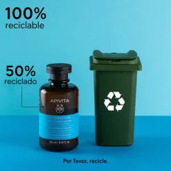 Champú Hidratante con Ácido Hialurónico, Aloe y Miel