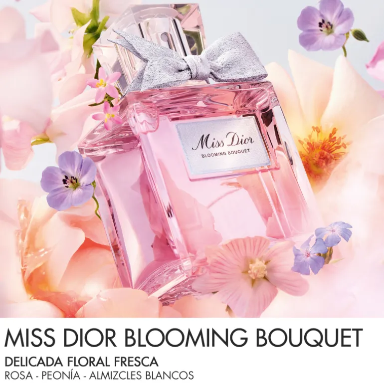 COFRE MISS DIOR BLOOMING BOUQUET - EDICIÓN LIMITADAFrasco de 100 ml y vaporizador de bolso