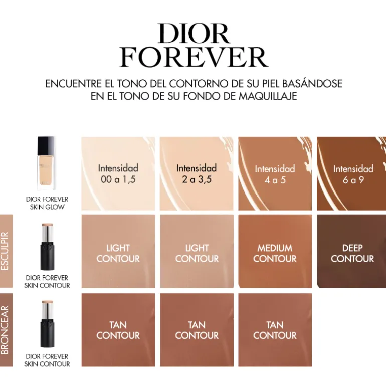 DIOR FOREVER SKIN CONTOURBarra de contorno y bronceador para el rostro