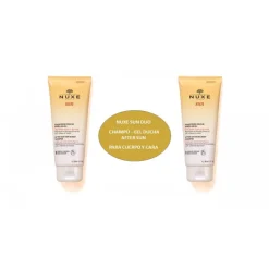 DUPLO CHAMPÚ DE DUCHA AFTER SUN PARA CUERPO Y CABELLO NUXE SUN