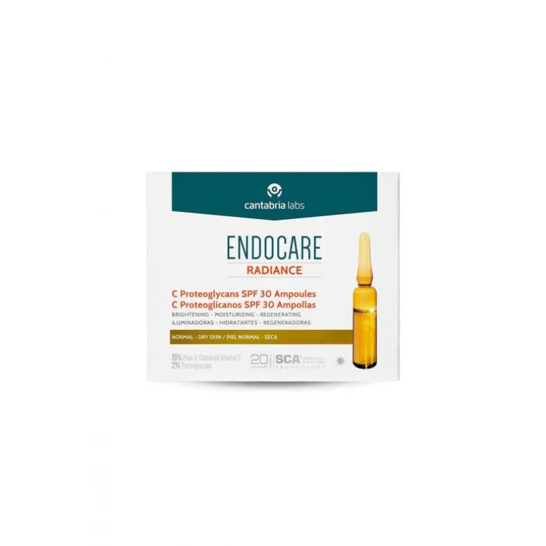 ENDOCARE RADIANCE C PROTEOGLICANOS SPF30 X AMPOLLAS 30X2 ML.