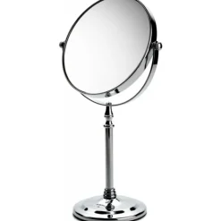 ESPEJO PLATEADO DE MESA