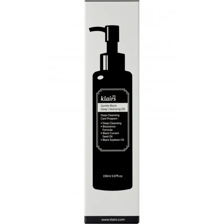 GENTLY BLACK DEEP CLEANSING OIL 150ML