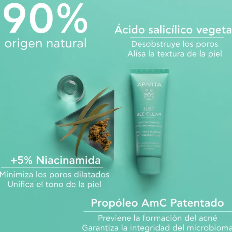 Just Bee Clear Crema Anti-Imperfecciones Matificante Hidratante