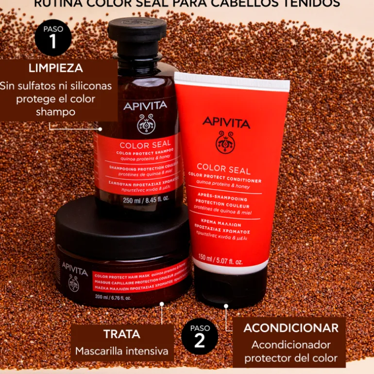 Mascarilla Capilar Selladora del Color con Proteína de Quinoa y Miel