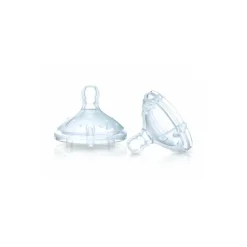 NUBY TETINA CONFORT FLUJO MEDIO BOCA ANCHA +3M