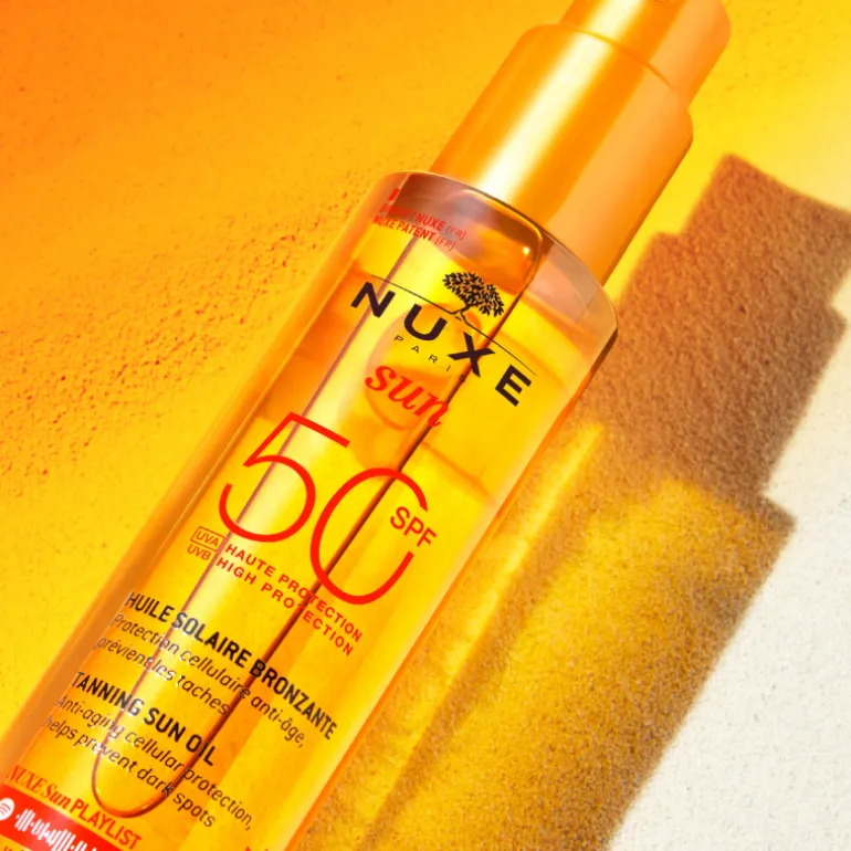 NUXE SUN 50 SPF HUILE SOLAIRE BRONZANTE