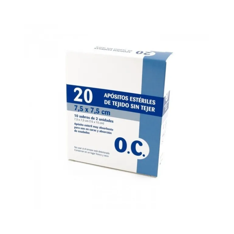 O.c Apósitos Estériles de Tejido Sin Tejer 20 Unidades