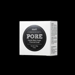 PORE GENTLE BLACK SUGAR CHARCOAL SOAP 10