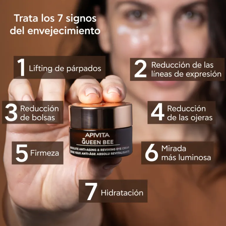 Queen Bee Crema Contorno de Ojos Revitalizante Antiedad