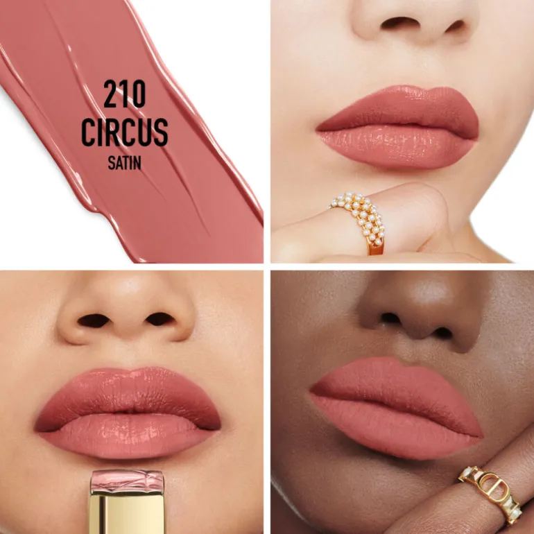 ROUGE DIOR - EDICIÓN LIMITADABarra de labios couture - estuche dorado y barra grabada