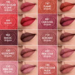 ROUGE DIOR FOREVER LIQUID SEQUIN EDICIÓN LIMITADADúo de barra de labios y brillo de labios acabado brillante