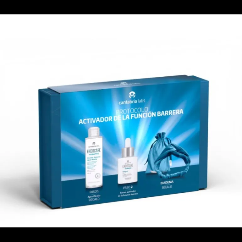 Set Endocare Serum Age Barrier + Regalo Agua Micelar Y Diadema