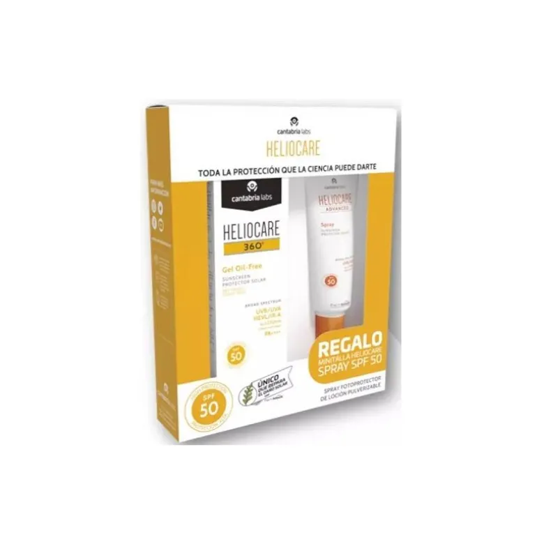 SET HELIOCARE 360º GEL OIL-FREE SPF50 + REGALO