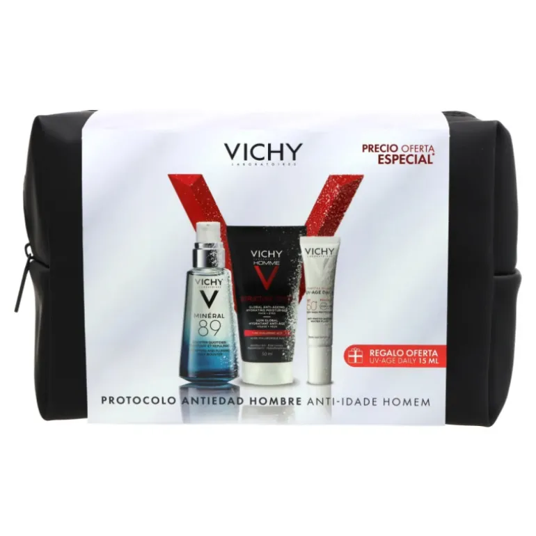 Set Mineral 89 Serum + Homme Structure Force + Regalo