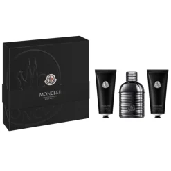Set Moncler Sunrise Pour Homme Eau de Parfum con Shower Gel y Shampoo