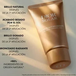 SOLAR GEL AUTOBRONCEADOR Gel Autobronceador que embellece la piel e intensifica gradualmente el bronceado.