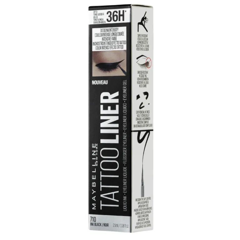 Tattoo Liner Eyeliner Semipermanente con Pincel