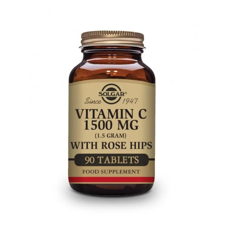 VITAMINA C 1500 MG CON ROSE HIPS 90 COMPRIMIDOS