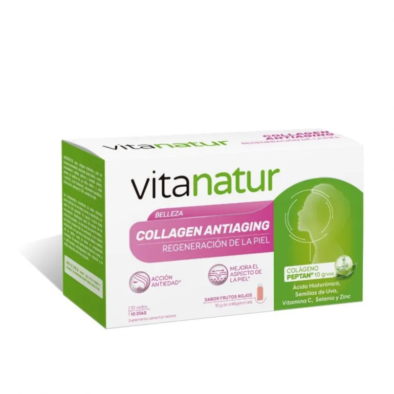 VITANATUR COLLAGEN ANTIAGING 10 VIALES