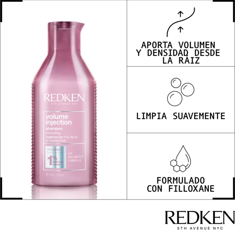 VOLUME INJECTION CHAMPÚ 300ML